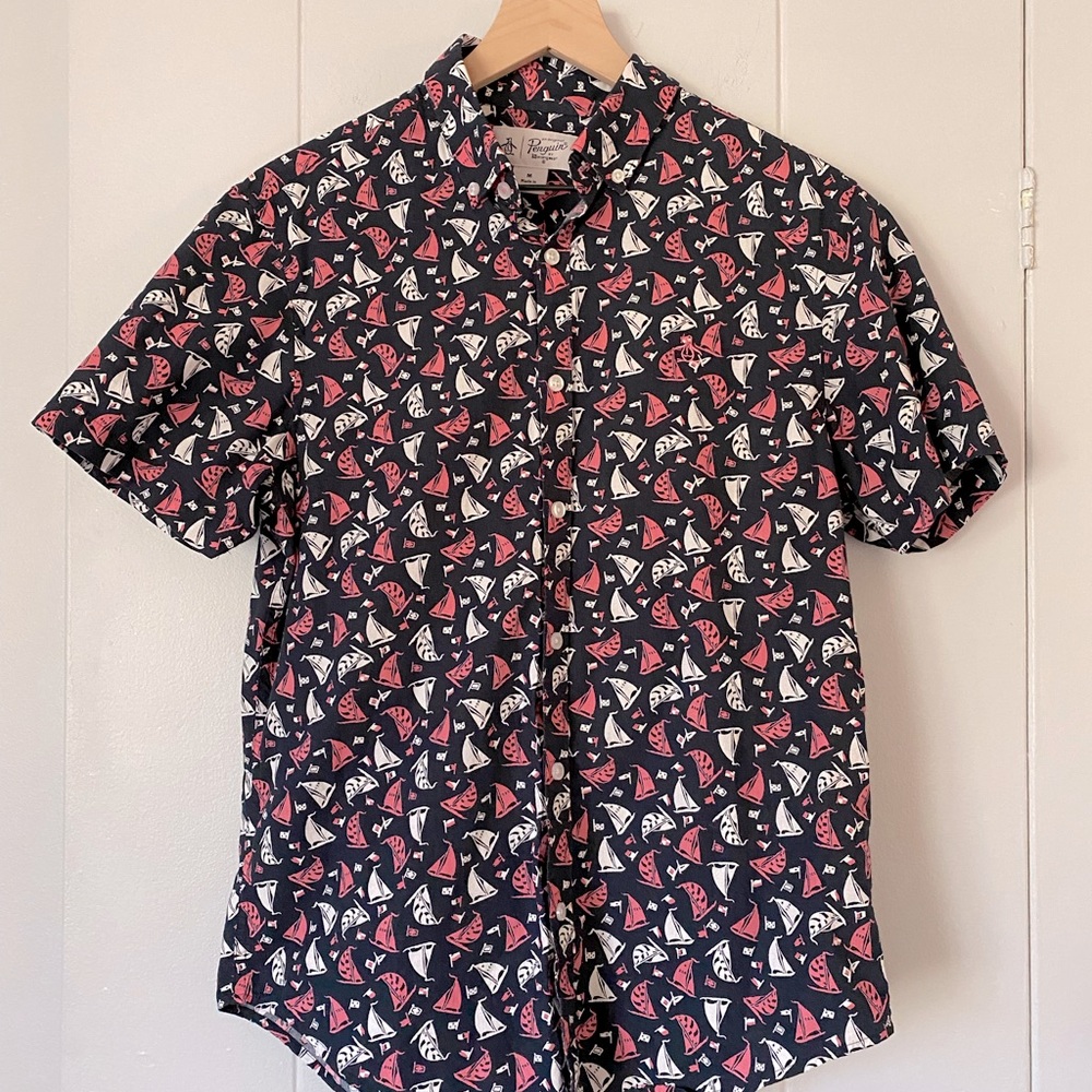 Original Penguin Sailboat Button-down Shirt